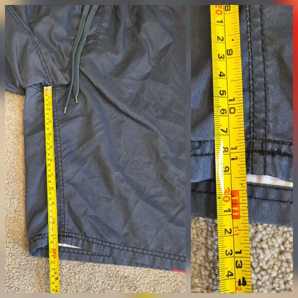 Captain Morgan Rum Cargo Board Shorts Men's Size XL Blue Swimwear Trunks - Picture 12 of 13